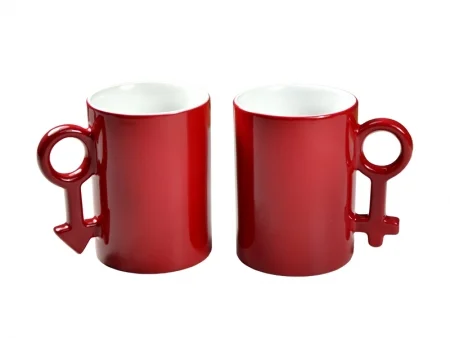 Sublimation 10oz Couple Color Changing Mugs