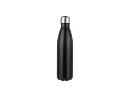 Engraving Blanks 17oz/500ml Stainless Steel Cola Bottle(Matt Black)