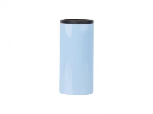 Sublimation 12oz/350ml Stainless Steel Skinny Can Cooler(Blue)