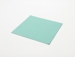Craft Laserable Leather Sheet (Cyan/Black Base, 30.5*30.5cm/ 12*12in)