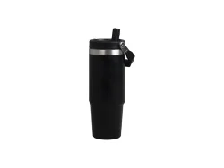 Engraving Blanks 30oz/900ml Powder Coated Stainless Steel Travel Tumbler w/ Portable Lid