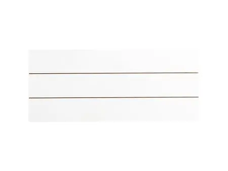 Sublimation Blanks Rectangular MDF Sign w/ Stripes (30*12.7*1.5cm)