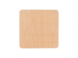 Porta-copos Sublimação madeira contraplacada  (9.5*9.5cm)