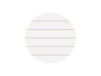Sublimation Blanks Round MDF Sign w/ Stripes (φ30.5*1.5cm)
