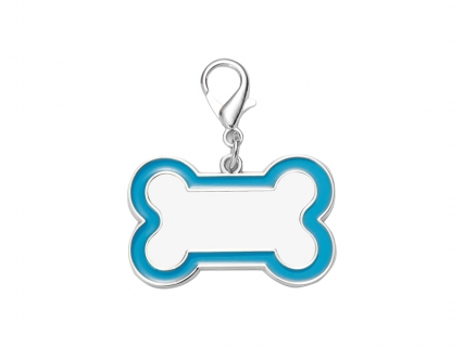 Sublimation Dog Tag (Blue Edge, 3*4.5cm)