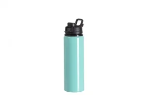 Sublimation Blanks 25oz/750ml Aluminum Water Bottle (Mint Green)