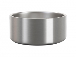 Engraving Blanks 64OZ/1900ml Stainless Steel Dog Bowl (Silver)