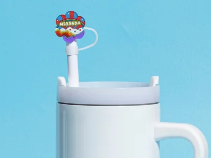 Sublimation Acrylic Ornament(φ3*0.2cm, Round Lace)