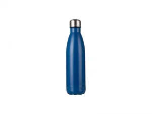 Sublimation 17oz/500ml Stainless Steel Cola Bottle (Dark Blue)