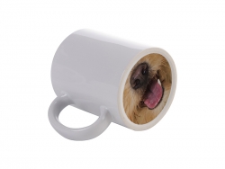 Sublimation 11oz Funny Nose Ceramic Mug (Dog Tongue)