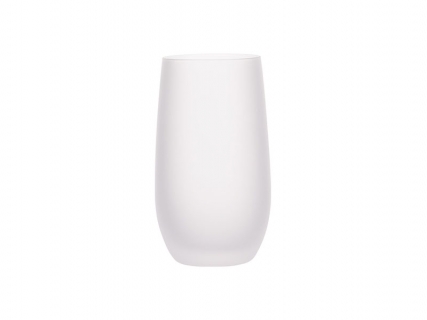 Sublimation 13oz/400ml Stemless Wine Glass (Frosted)