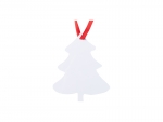 Sublimation Blank Metal Christmas Tree Ornament (8.3*10.1cm)