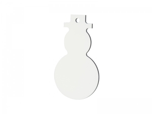 Sublimation HardBoard Ornament Snowman