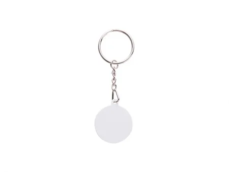 Sublimation Plastic Dog Tag (Round, φ32*2mm)