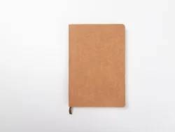 A5 PU Leather Notebook for Sublimation, DTF, Heat Transfer( 14.5*21cm, Brown)