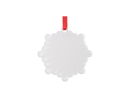 Sublimation Blank Acrylic Ornament (Snowflake, 7.6*7.6*0.4cm)