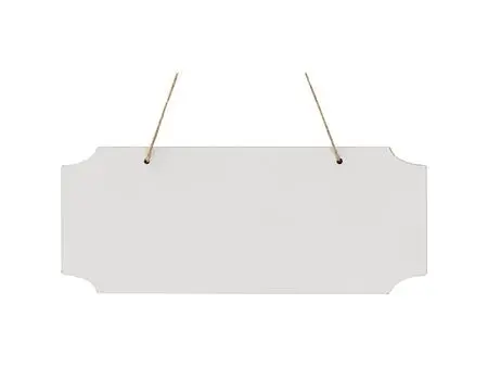 Señal Madera MDF Lace (12*30cm)