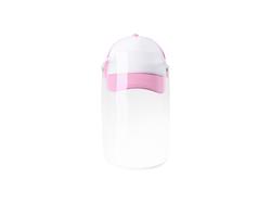 Boné Infantil Sublimação Sem Shield Facial Removível (Cor-de-Rosa)