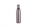 Sublimation 17oz/500ml Stainless Steel Cola Shaped Bottle (Mirror-Like Silver)