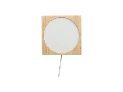 Sublimation Blank LED Light Base with Glass Sheet (Square)