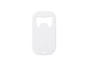 Sublimation Blanks Full White Stainless Steel Bottle Opener (3.8*7cm)