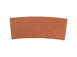 Engraving Blanks Laserable Leather Sleeve for Tumbler(Dark Brown/Black,27.5*25*10cm)