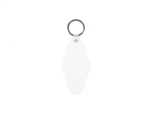 Sublimation Blanks Hard Board Key Ring (RND Rhombus,4.5*9cm)