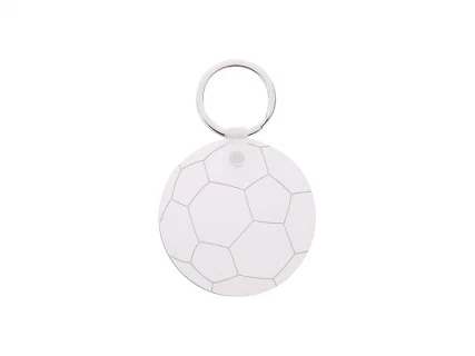 Sublimation Football Pattern HB Keyring (D5.5cm)