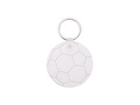 Sublimation Football Pattern HB Keyring (D5.5cm)