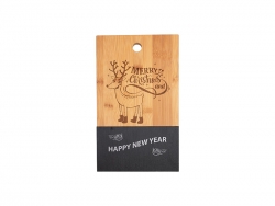 Bamboo with Slate Cutting Board (Rect, 16*30cm)