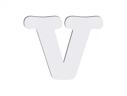 Letras HB sublimação -V (10*10cm)