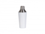 22oz/650ml Sublimation Stainless Steel Cocktail Shaker (White)