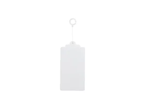 Sublimation PET Ornament (Wishing Card Shape, 5*10cm)