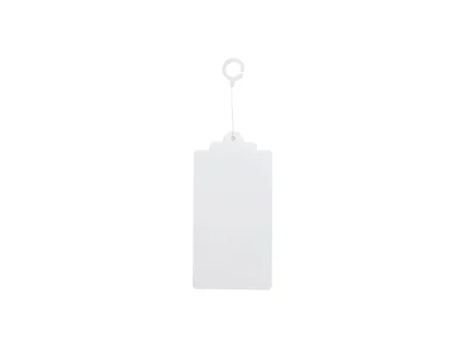 Sublimation PET Ornament (Wishing Card Shape, 5*10cm)