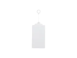 Sublimation PET Ornament (Wishing Card Shape, 5*10cm)
