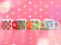Sublimation 9oz/280ml White Mug with Donut Handle