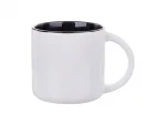Sublimation 14oz Two-Tone Color Mug (Black)