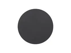 Posavasos Acero Inoxidable para Grabado Láser (Redondo, Negro Mate)