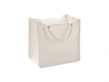 Sublimation Blanks Linen Shopping Bag (32*30*20cm)