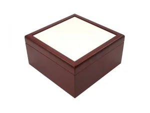 Sublimation Jewelry Box(6*6, Brown)