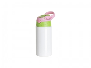 Sublimation Blanks 17oz/500ml White Aluminium Water Bottle With Lid