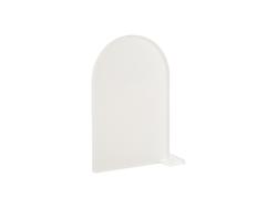 Números de mesa de boda subacrílicos con soporte (10 * 15 * 0,4 cm, forma de arco alto)