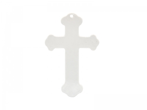 Sublimation Ceramic Cross Ornament