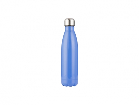 Sublimation 17oz/500ml Stainless Steel Cola Bottle (Blue)