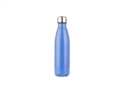 Sublimation 17oz/500ml Stainless Steel Cola Bottle (Blue)