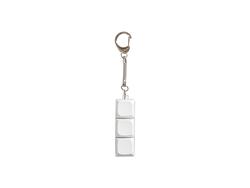 Sublimation Keyboard Fidget Keychain(Triple-Key, LED)