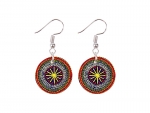 Sublimation Round Shell Earring (φ20mm)