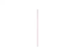 20cm Straight Pink Glass Straw