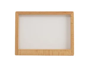 Sublimation 7&quot; Beech Wood Photo Frame with Acrylic Insert