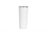 Sublimation 22oz/650ml Stainless Steel Tumbler (White)
